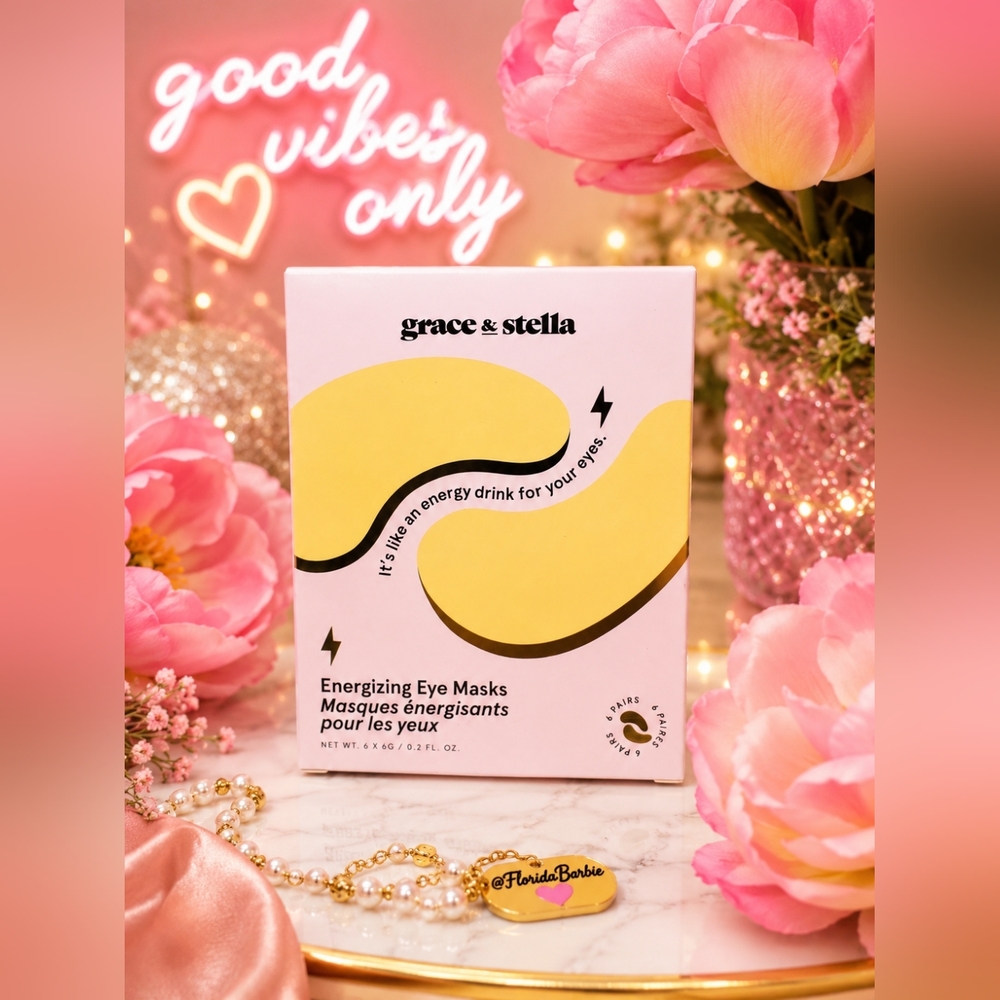 Grace & Stella Mask Skincare Energizing 6 Pairs NIB Eye Masks